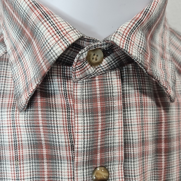 Pendleton Frontier men's button short-sleeve large - Picture 2 of 7
